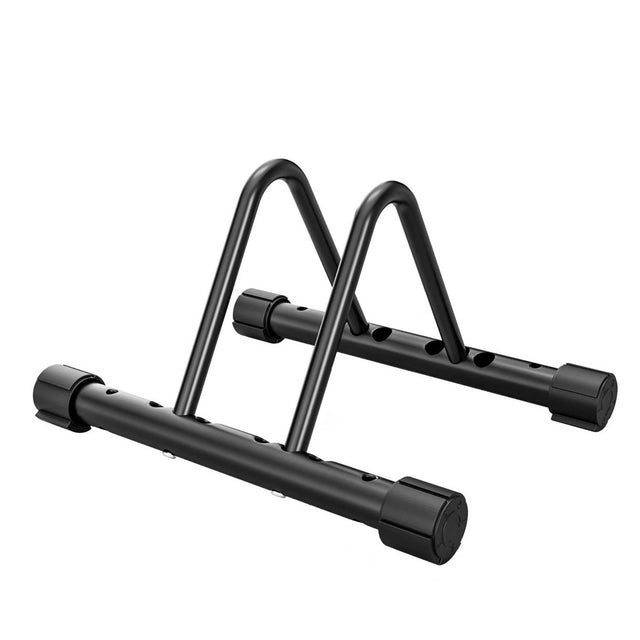 Social Hike Single Bike Rack Stand Floor or Wall Adjustable Width Bicycle Holder