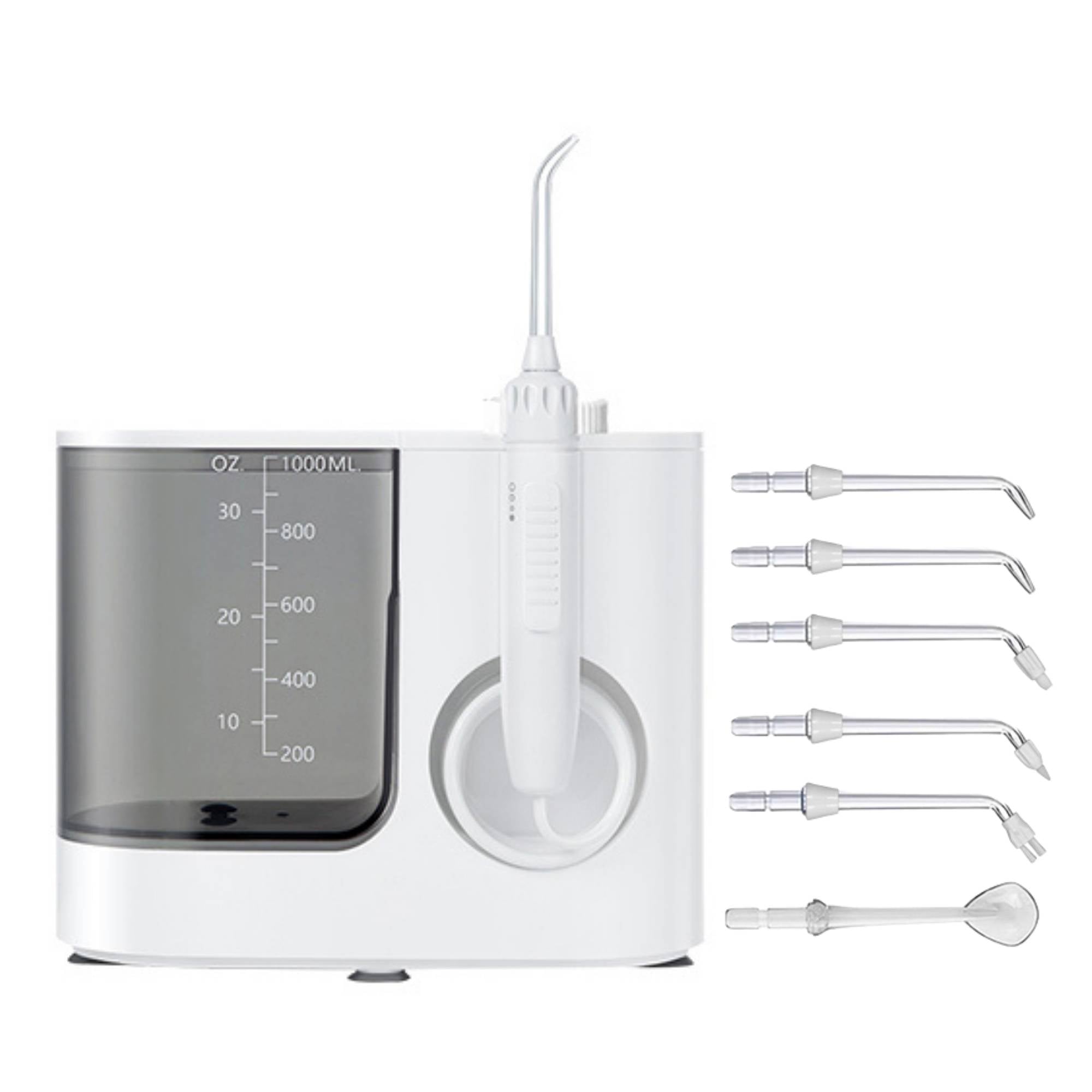 Orku 1000ml Water Flosser Electric Oral Irrigator - Adjustable Pressure White
