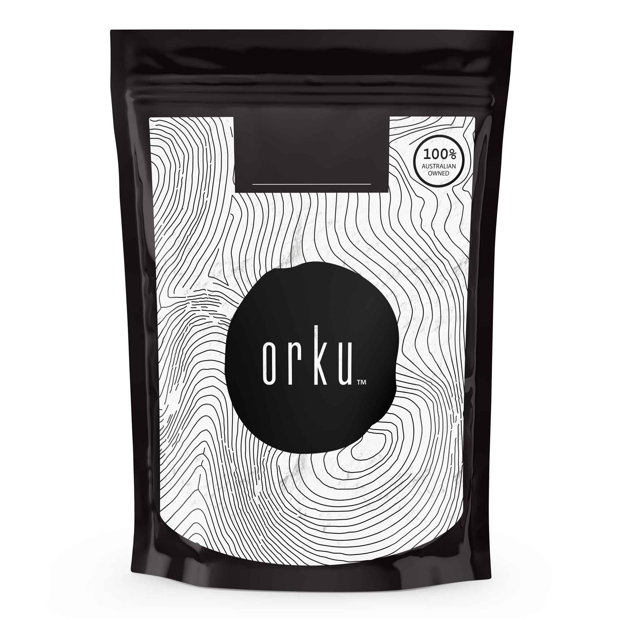 Orku 100g Fine Calcium Sulphate Gypsum Powder - Dihydrate Food Grade FCC E516