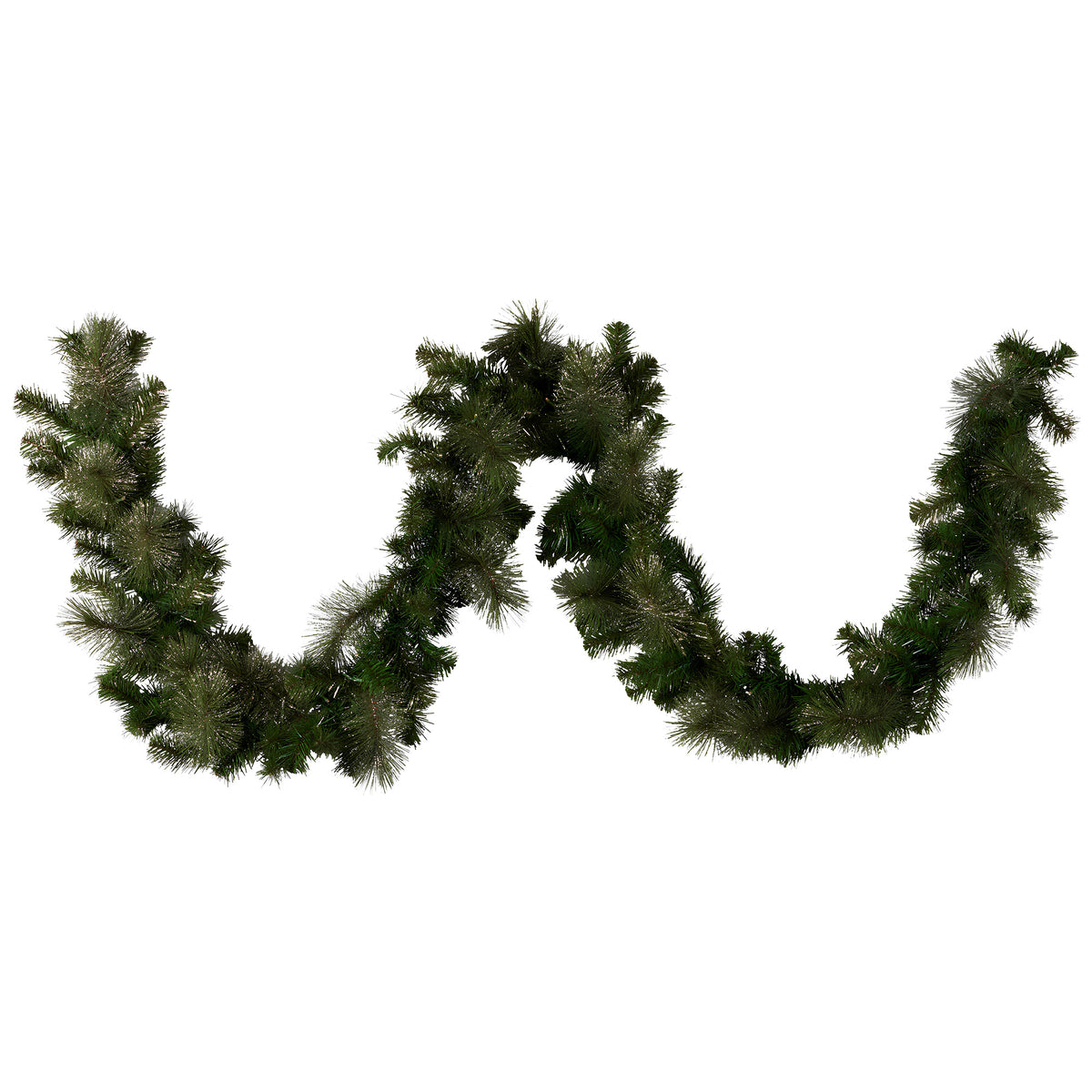 Christabelle 2.7m Christmas Garland with LED Lights Glittery Gold Pine Mantle Decoration Ornament