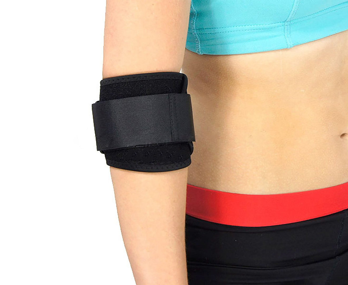 Powertrain Elbow Compression Support Brace for Gym & Sports
