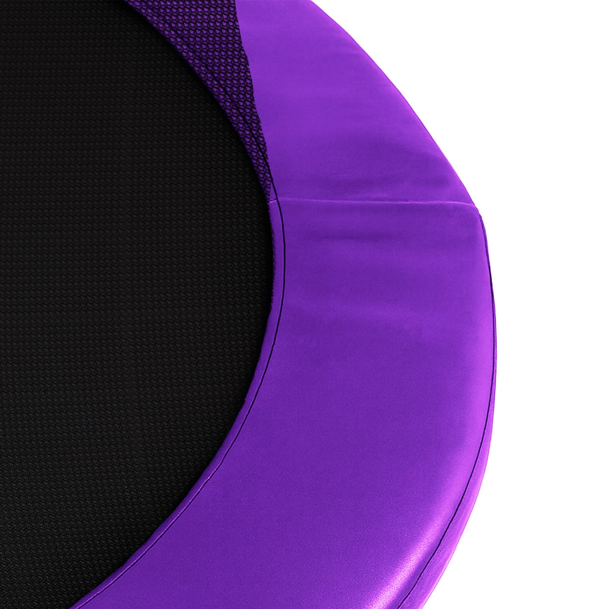 Kahuna 8ft Trampoline Pad and Net - Purple