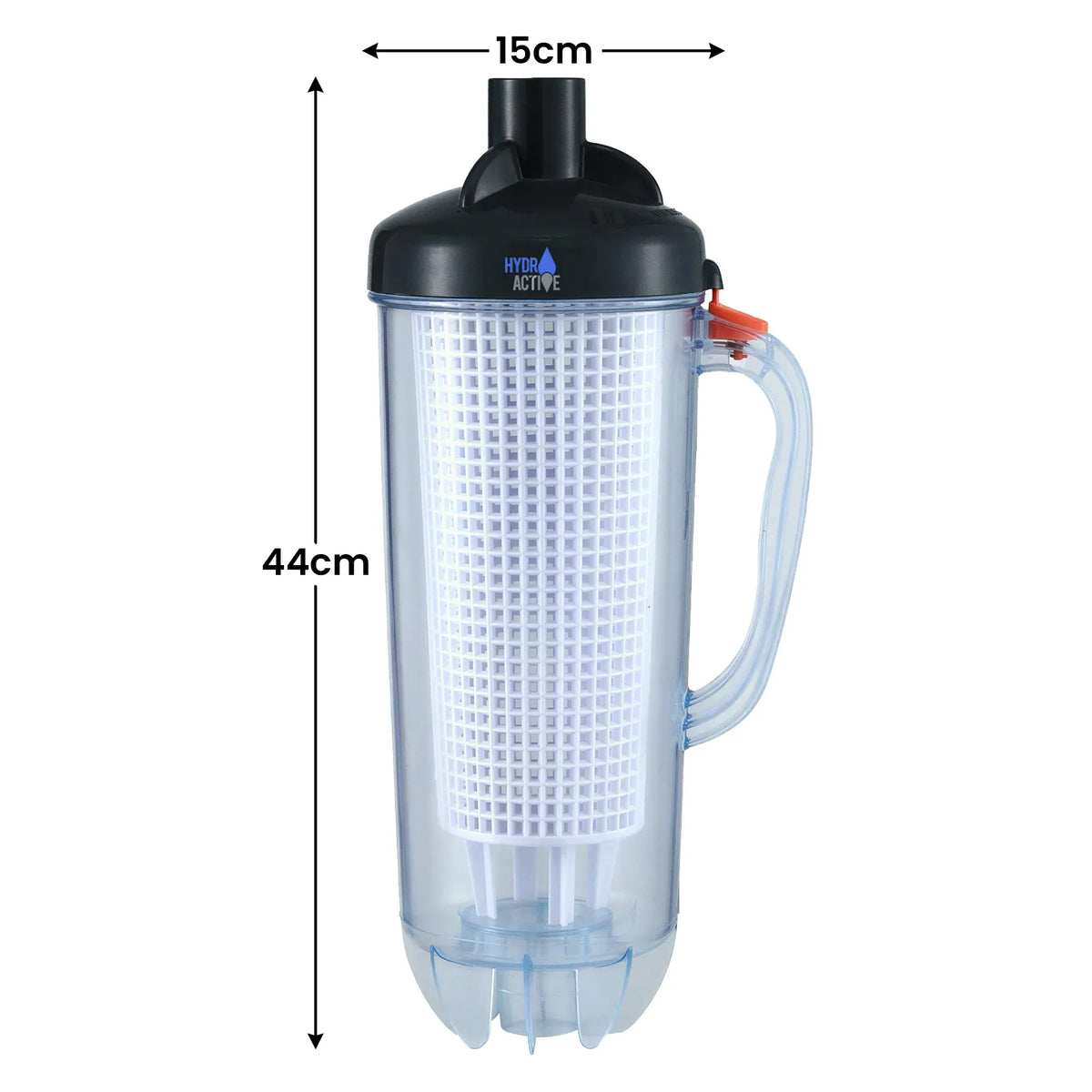 HydroActive Pool Leaf Canister Inline Debris Catcher for Suction Pool Cleaners