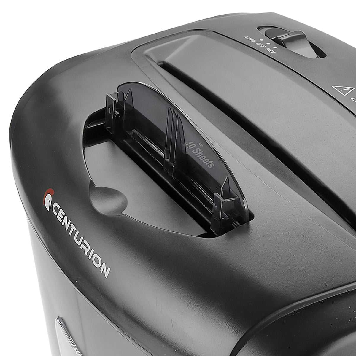 Centurion 21L Cross-Cut Office Shredder 10-Sheet Paper, CD & Credit Card Security