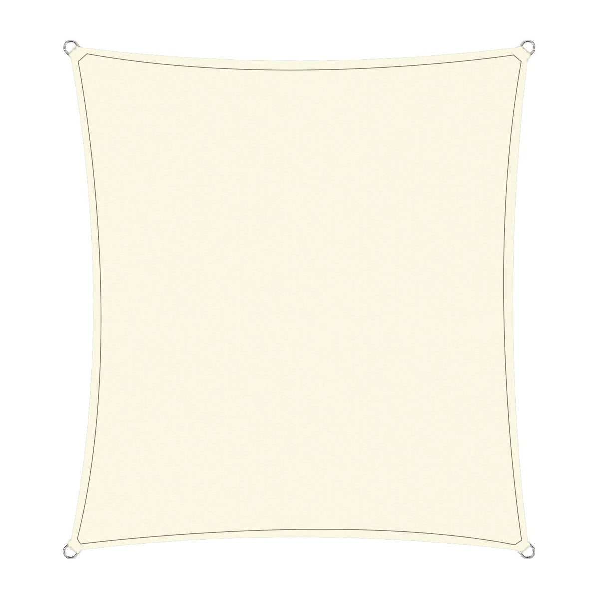 Wallaroo Waterproof Shade sail 4x6 160GSM