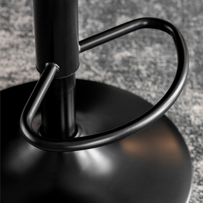 SERENITà Bar Stools Kitchen Bar Stool Leather Barstools Swivel Gas Lift - 085657