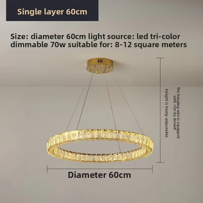 BAMDECOR C3313/1 Modern Crystal Chandeliers Lighting Fixtures - 675567