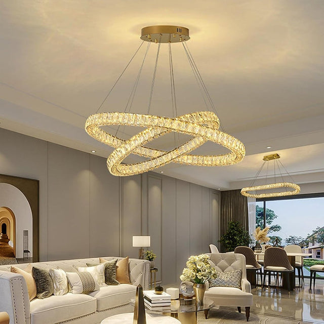 BAMDECOR C3313/2 Modern Crystal Chandeliers Lighting Fixtures - 688441