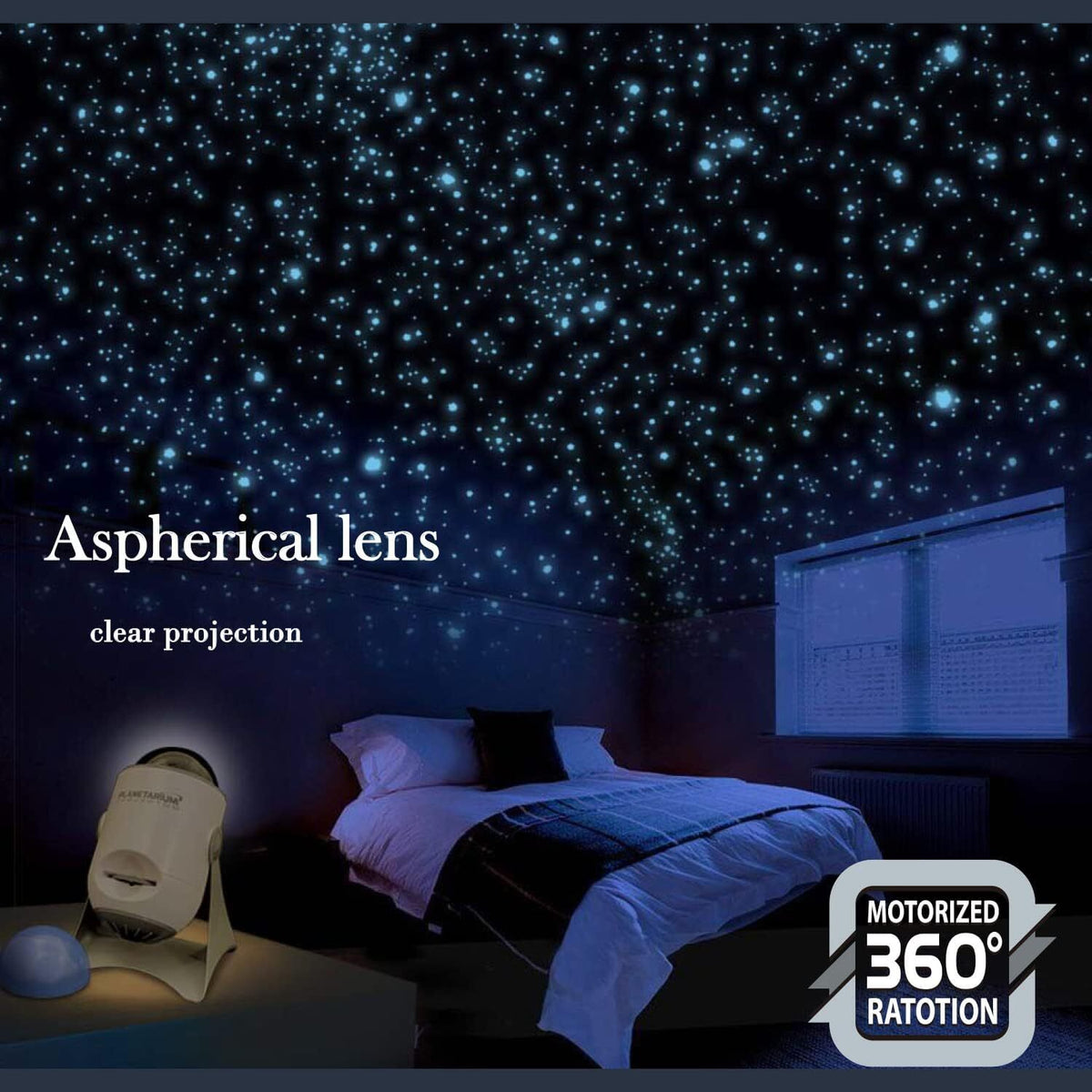 Planetarium Dome Projector STEM Toy Space Planet Zodiac Moon Galaxy Night Lights