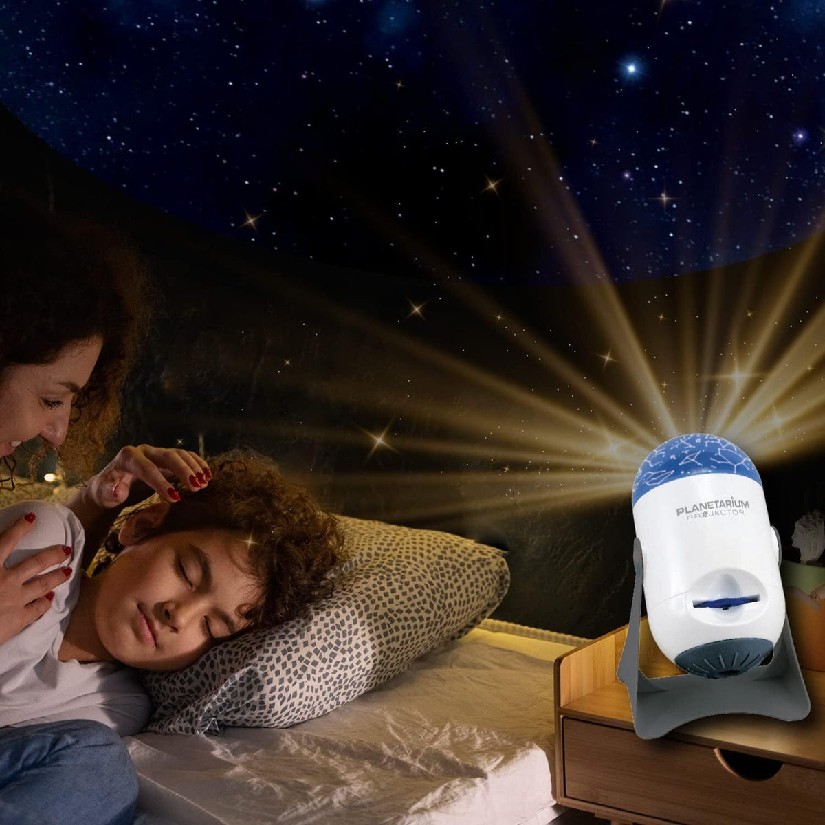 Planetarium Dome Projector STEM Toy Space Planet Zodiac Moon Galaxy Night Lights