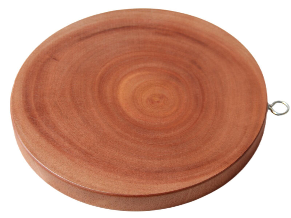 YES4HOMES 30cm Natural Hardwood Hygienic Kitchen Cutting Wooden Chopping Board Round