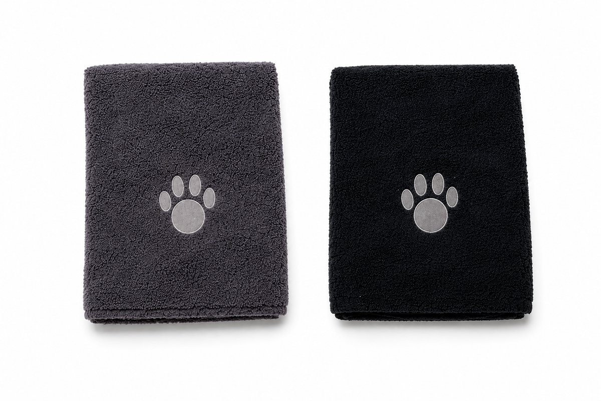 YES4PETS 2 x Pet Dog Cat Microfiber Towel Bath Beach Drying Dry Towels Blanket