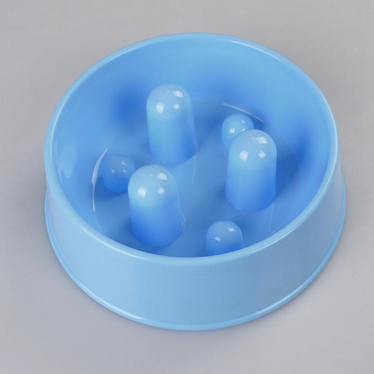 YES4PETS 2 x Medium Pet Anti Gulp Feeder Bowl Dog - slow food Interactive Dish