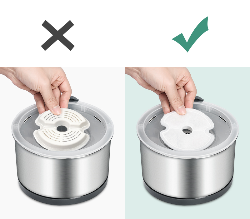 YES4PETS 24x Pet Dog Cat Fountain Filter Replacem - V278-6-X-101-109-107-FILTERS