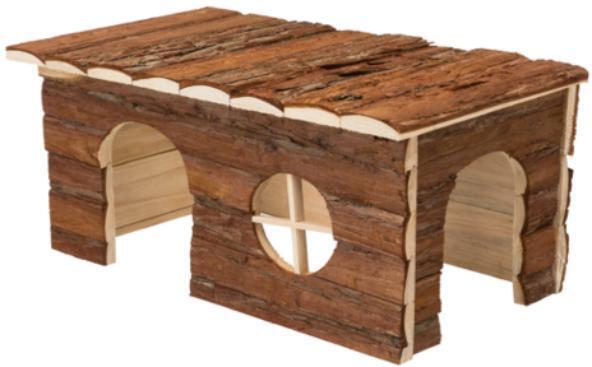 YES4PETS Hamster Wooden House Small Animals Hideout Home - V278-62183-PET-HOUSE