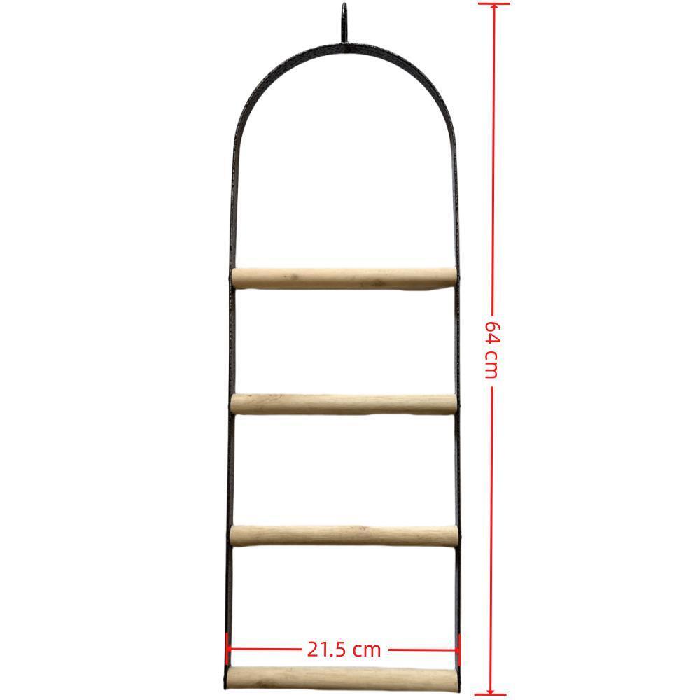 YES4PETS Bird Cage Jumbo Swing Metal Arch Frame Wood - V278-BIRD-SWING-SETS