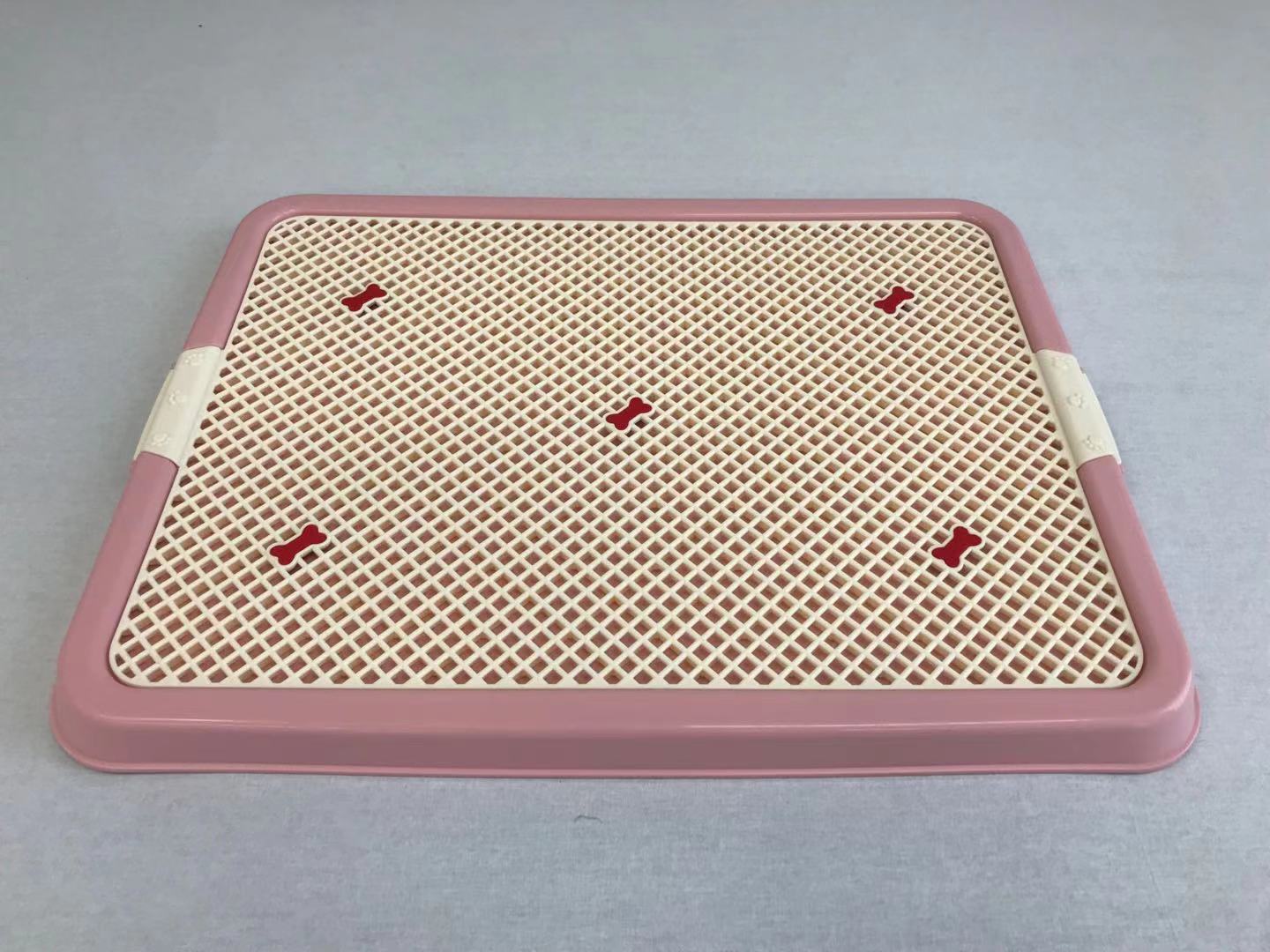 YES4PETS Large Portable Dog Potty Training Tray - V278-BP131-1-POTTY-L-PINK
