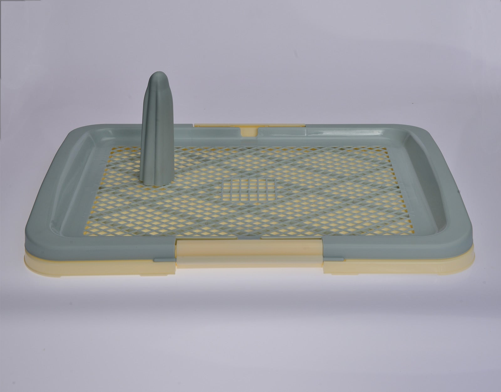 YES4PETS Large Portable Dog Potty Training Tray P - V278-BP160-L-POTTY-POLE-BLUE