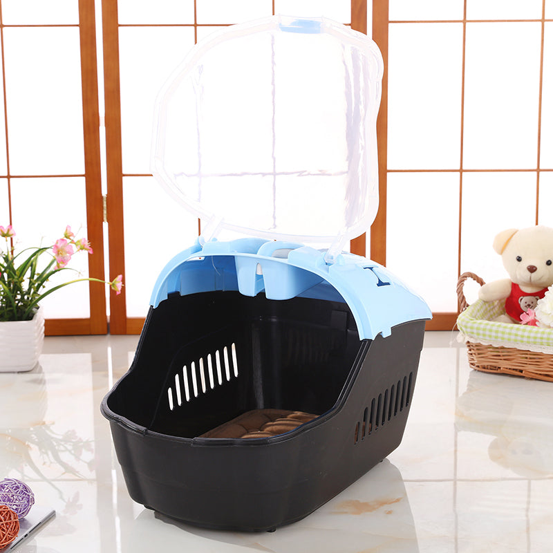 YES4PETS Small Portable Travel Dog Cat Crate Mat Blue - 875631