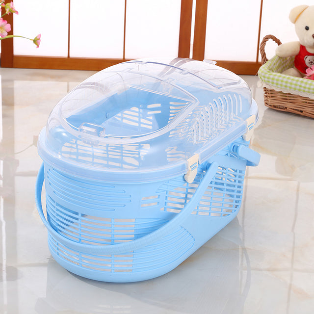 YES4PETS Small Dog Cat Crate Pet Rabbit Guinea Pig Ferret Carrier Cage Mat-Blue