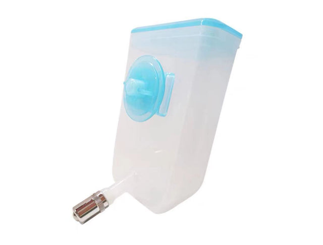 YES4PETS Hanging Pet Water Bottle No-Drip Rabbit Dog Cat Blue