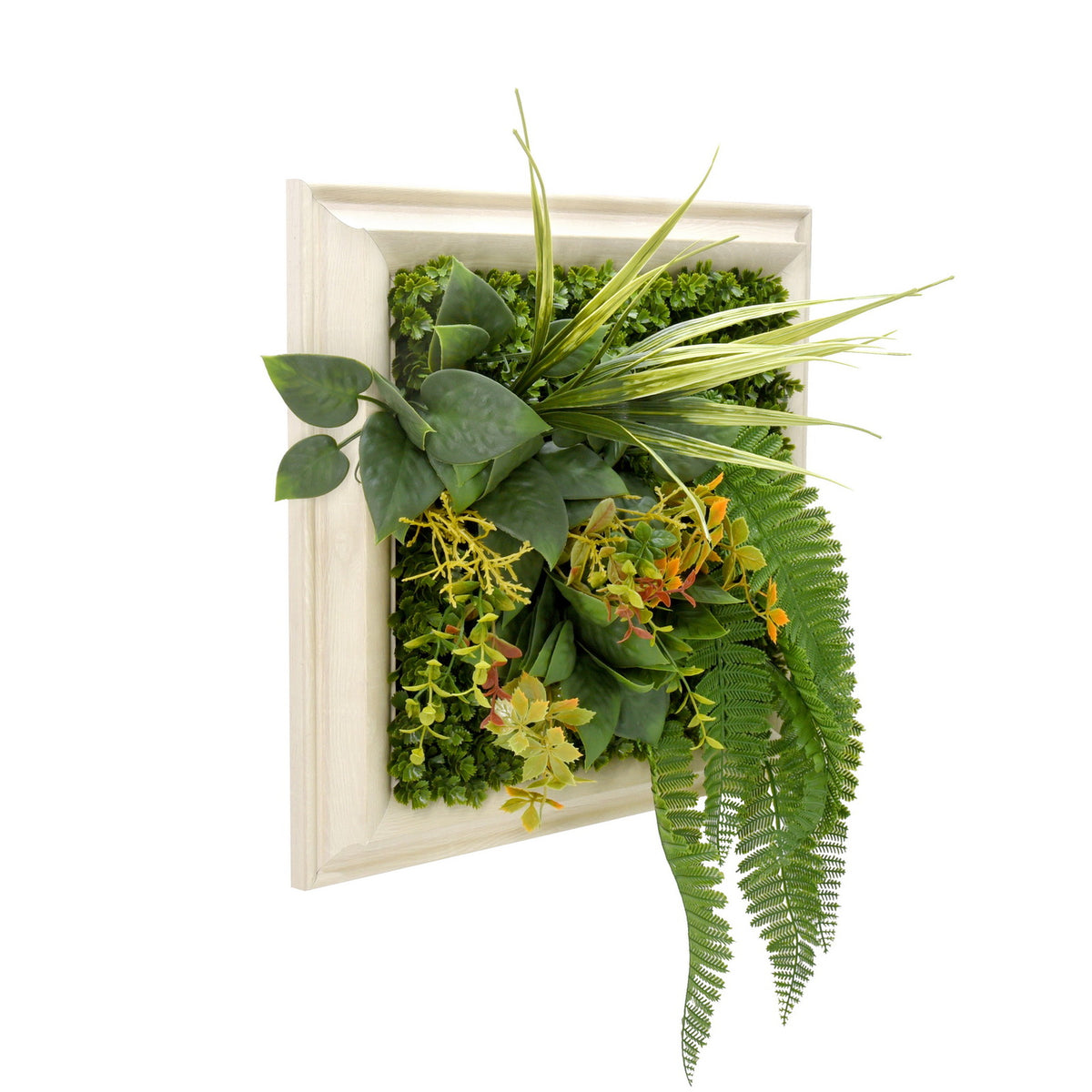YES4HOMES 3D Green Artificial Plants Wall Panel - V278-CCGF072V036-AUTUMN
