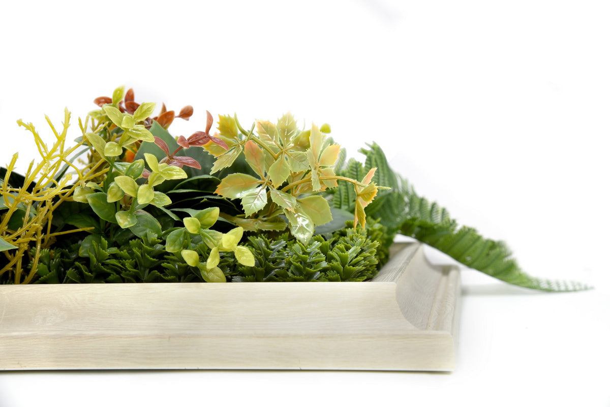 YES4HOMES 3D Green Artificial Plants Wall Panel - V278-CCGF072V036-AUTUMN