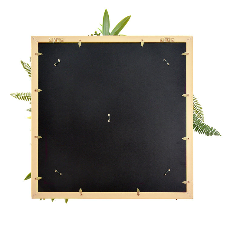 YES4HOMES 3D Green Artificial Plant Wall Panel UV Resistant 50x50CM - 865800