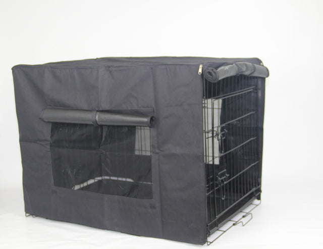 YES4PETS 24' Portable Foldable Dog Cat Rabbit Collapsible Crate Pet Cage Cover