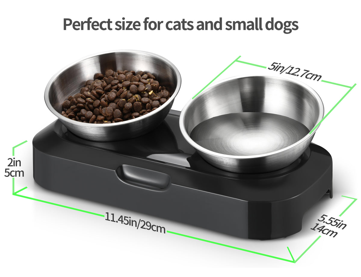 YES4PETS Stainless Steel Pet Bowl Water Bowls Portable - V278-F01D-PET-BOWL
