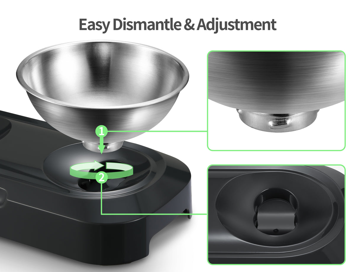 YES4PETS Stainless Steel Pet Bowl Water Bowls Portable - V278-F01D-PET-BOWL