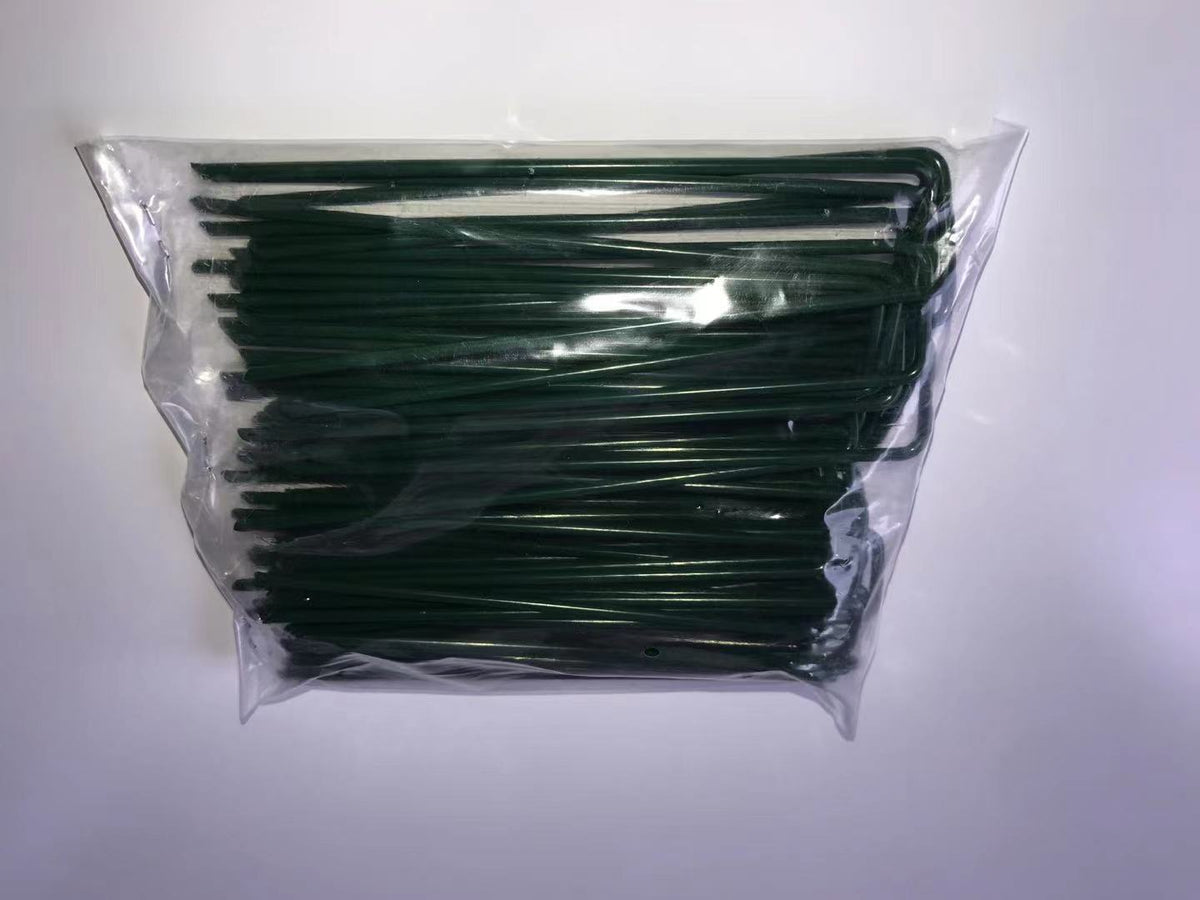 YES4HOMES 150 Synthetic Synthetic Grass Pins Fake Lawn Turf Weed Mat Nails
