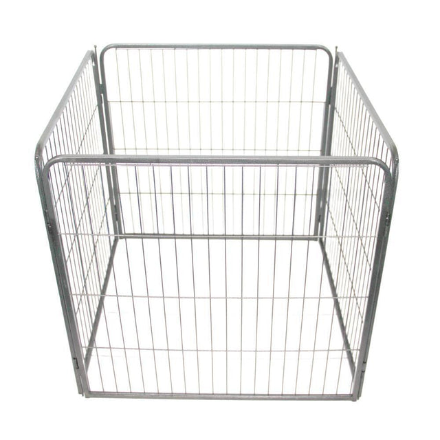 YES4PETS 4 Panel 80cm Heavy Duty Pet Playpen Fence - 167663