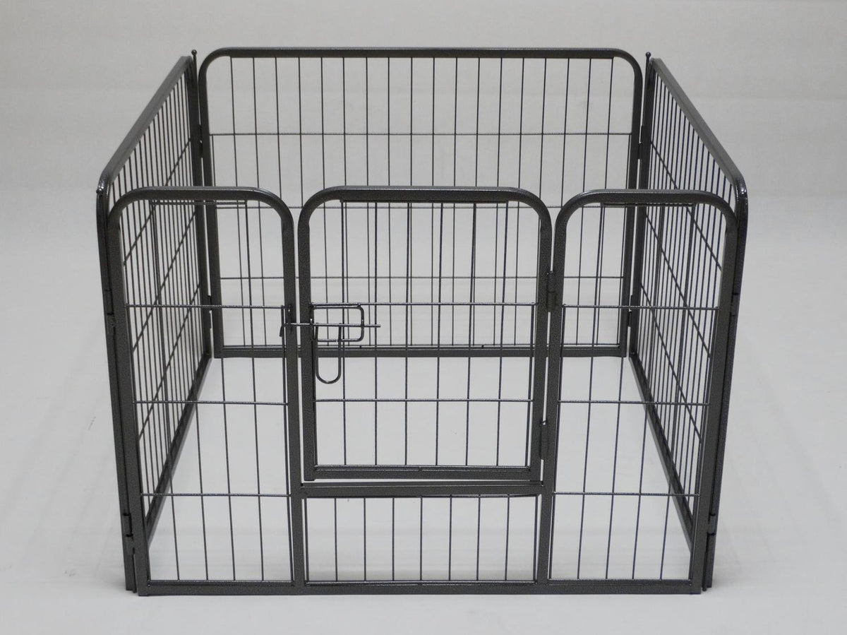 YES4PETS 4 Panel 80cm Heavy Duty Pet Playpen Fence - 855970