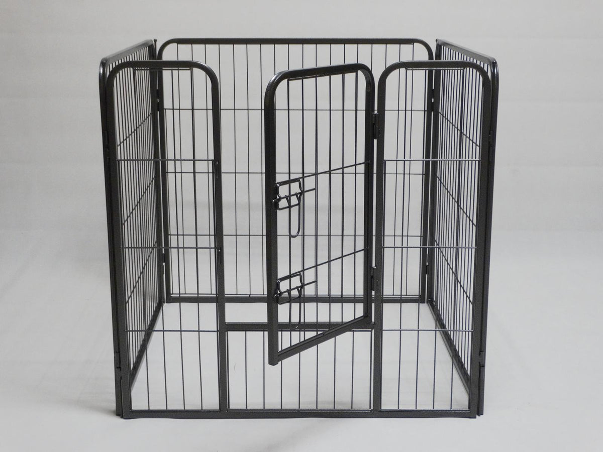 YES4PETS 4 Panel 80cm Heavy Duty Pet Playpen Fence - 855970