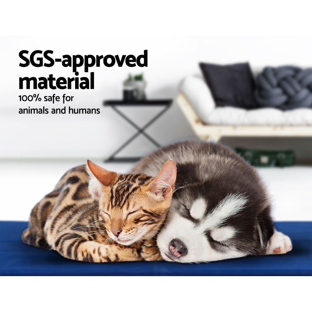 2 X Pet Cooling Bed Gel Mat Dog Cat Non-Toxic Cool Pad - V278-PET-BED-COOL-MX2
