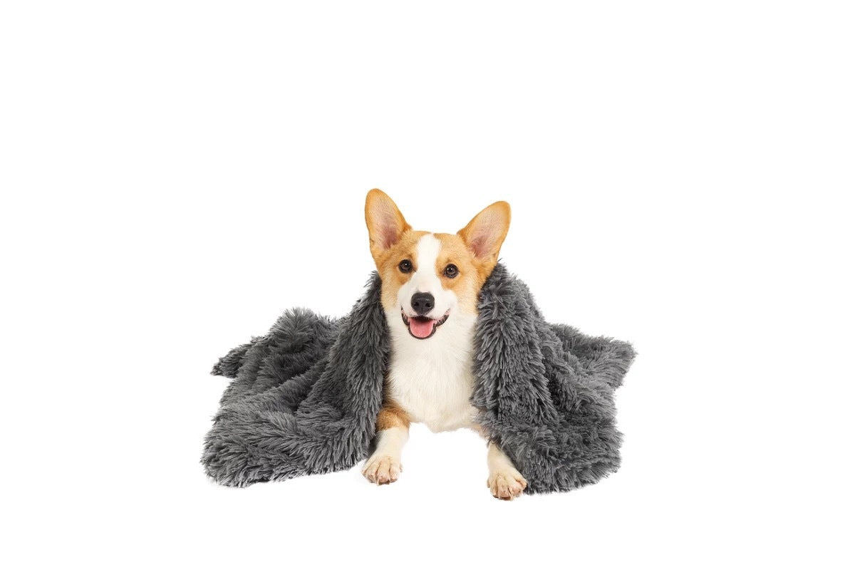 YES4PETS Pet Blanket Dog Cat Rug Puppy Kitten Calming - V278-PLUSH-BLANKET-S