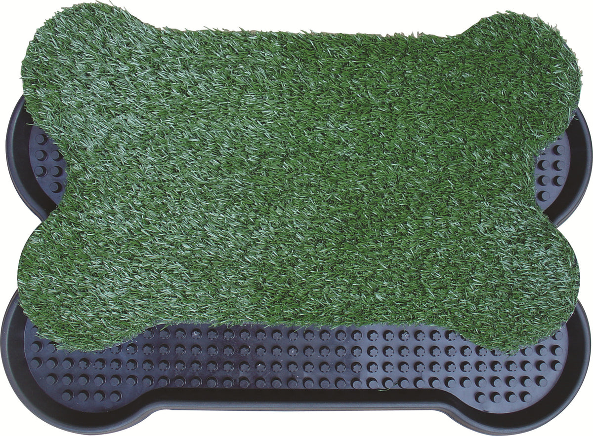 YES4PETS Dog Puppy Toilet Grass Potty Training - V278-POTTY-HH212-BONE-2XGRASS
