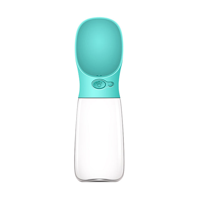 YES4PETS 550ml Portable Dog Cat Water Bottle Feeder Green