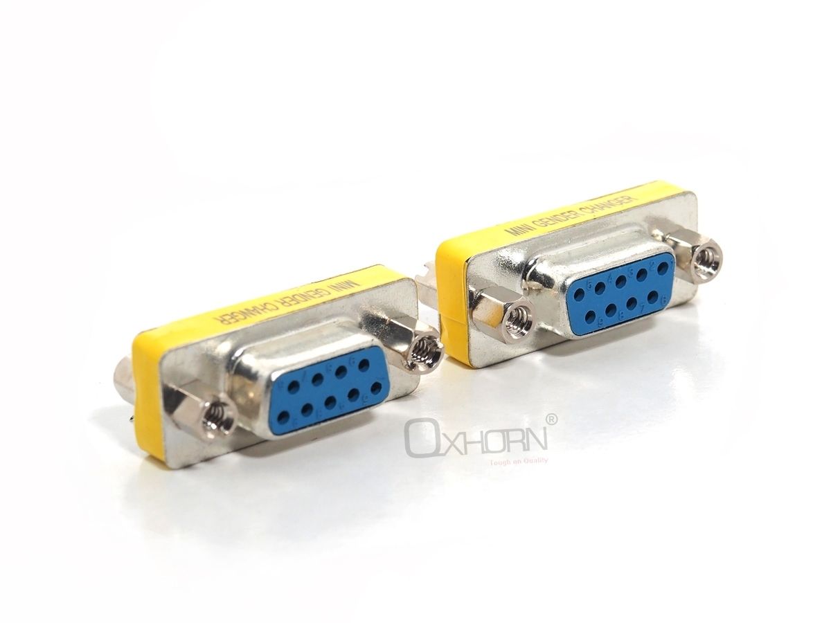 OXHORN AD-DB9-FF DB9 Gender Changer Adapter