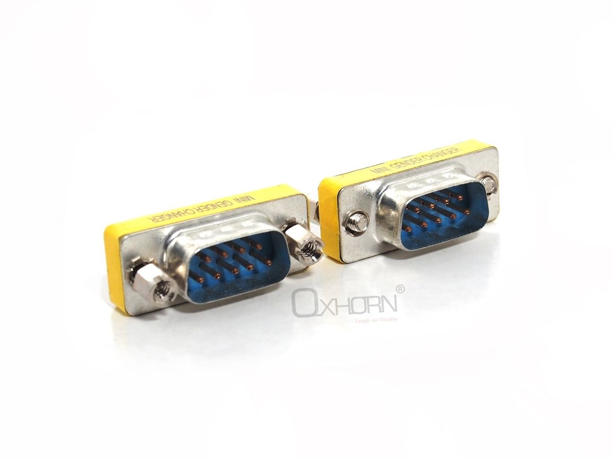 OXHORN AD-DB9-MM DB9 Gender Changer Adapter