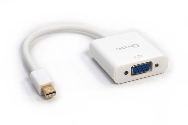 OXHORN AD-DPM-VGA Mini DisplayPort Male to VGA Female Adapter