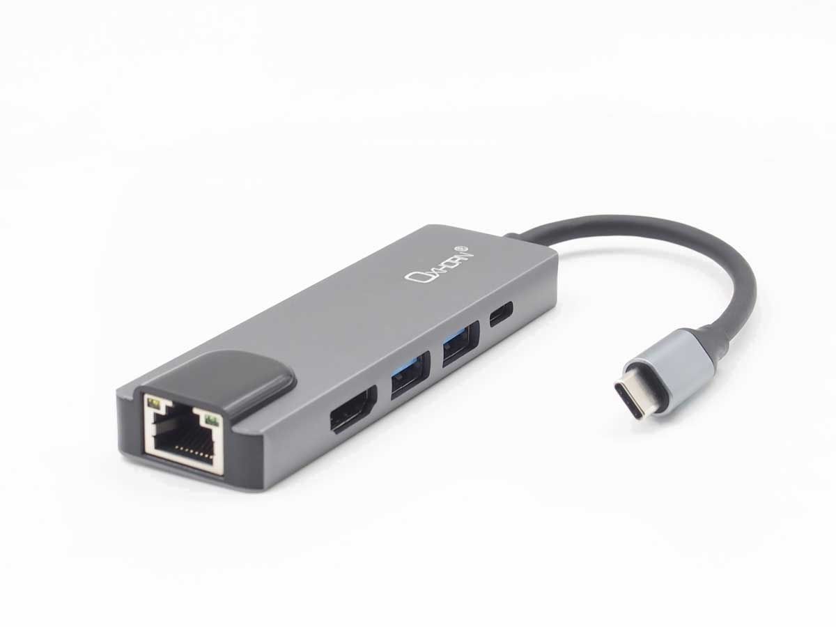 OXHORN AD-U31-LHUC USB3.1 Type C Multi Adapter (5-in-1)