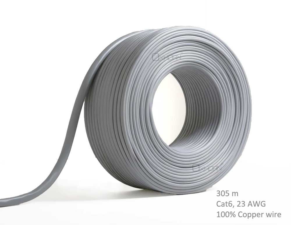 OXHORN CB-CAT6-305 Network Cable Cat6 305m Roll