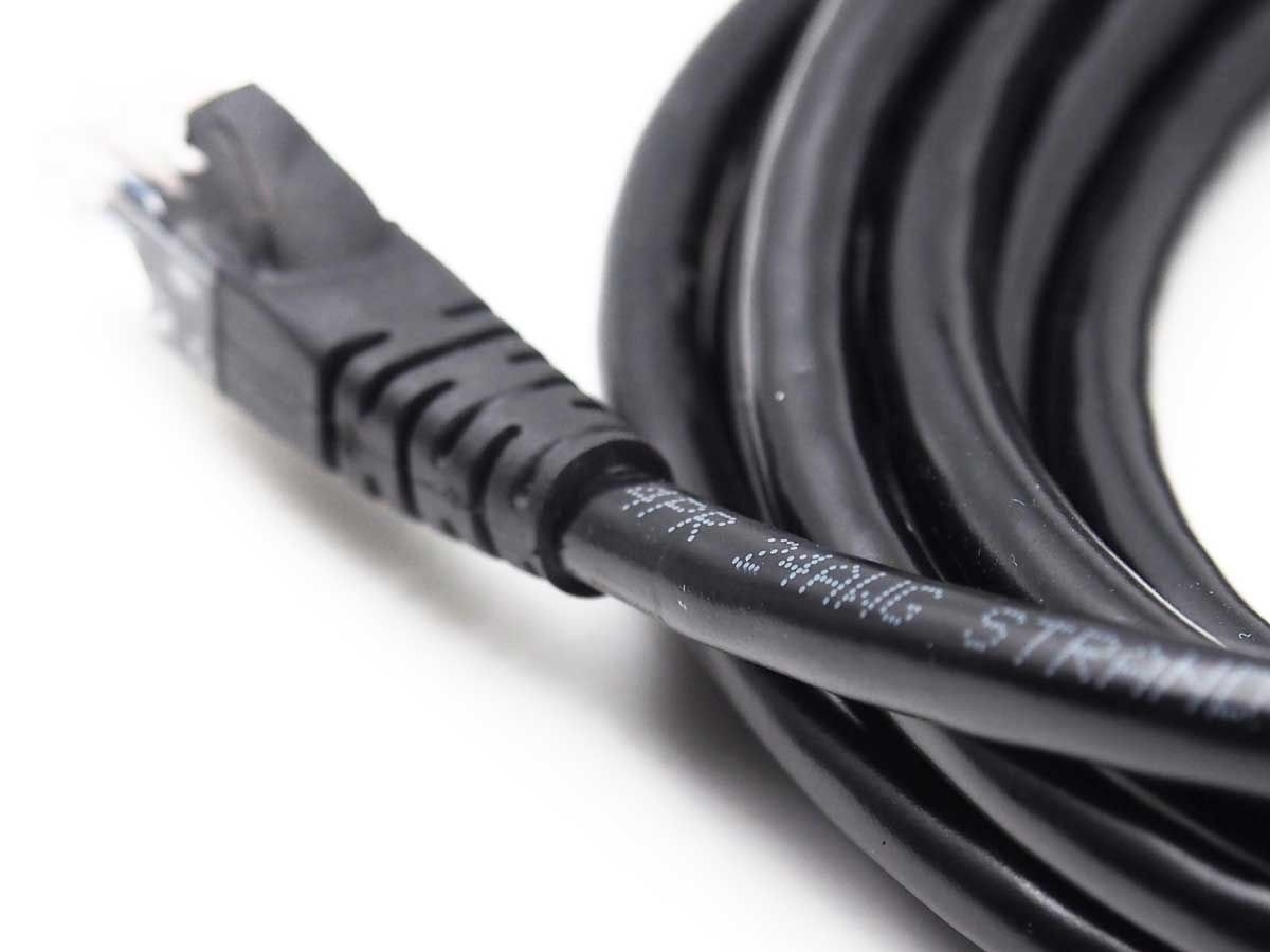 OXHORN CB-CAT6-B010 Network Cable Cat6 10m Black