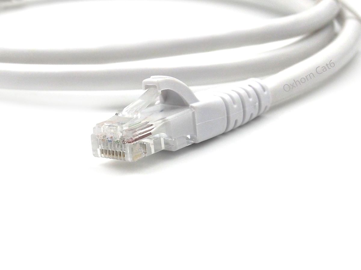 OXHORN CB-CAT6-W001 Network Cable Cat6 1m White