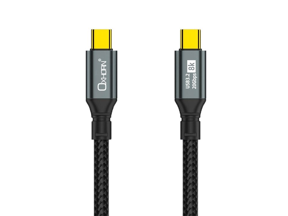OXHORN CB-CC-3205 USB C 3.2 Gen 2x2 Cable 0.5m