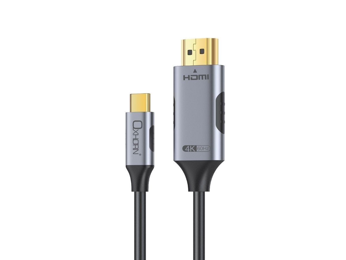 OXHORN CB-CH-402 USB C to HDMI 2.0 Cable 2m