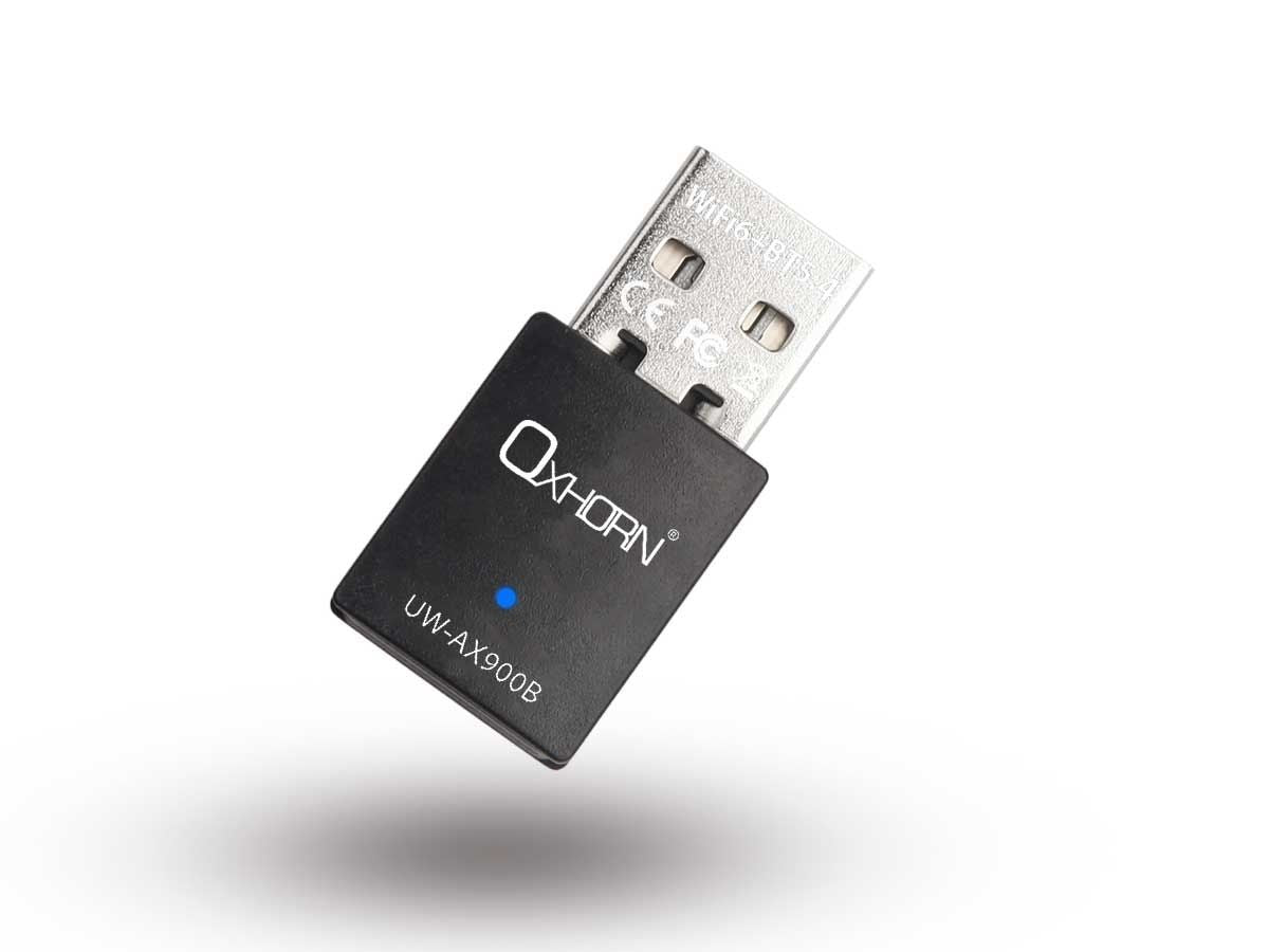 OXHORN UW-AX900B USB AX900 + Bluetooth 5.4 Adapter