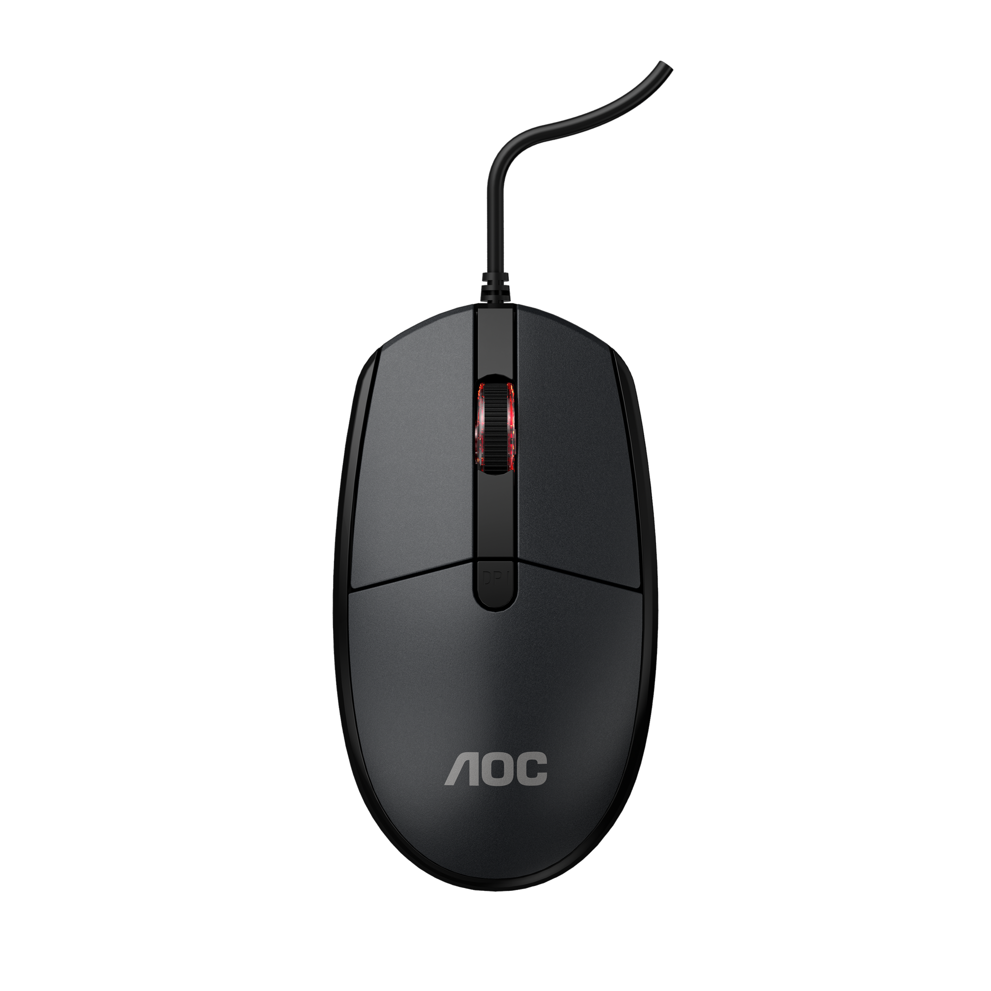 AOC MS130B/LA Wired Office Mouse USB Optical 3-Button Black